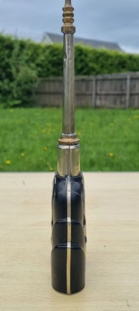 Art Deco Metal Perfume Bottle - Image 3