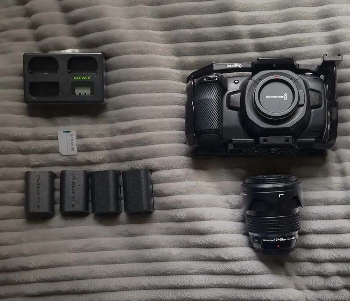 Blackmagic Pocket Cinema Camera 4K & OM SYSTEM M.Zuiko Digital ED 12-40mm f/2.8 PRO II - Image 1