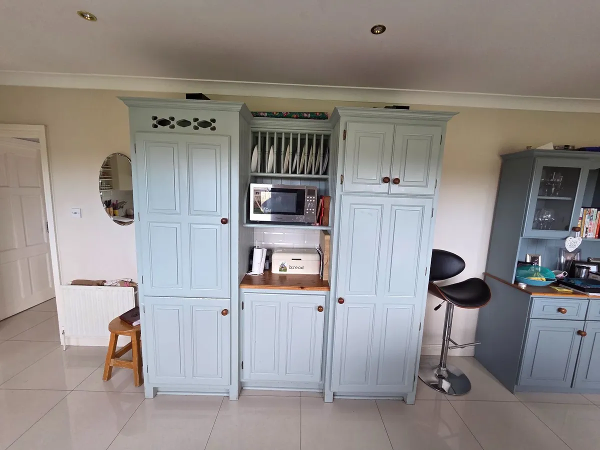 Larder Unit and Integrated Fridge Freezer Cupboard - Image 1