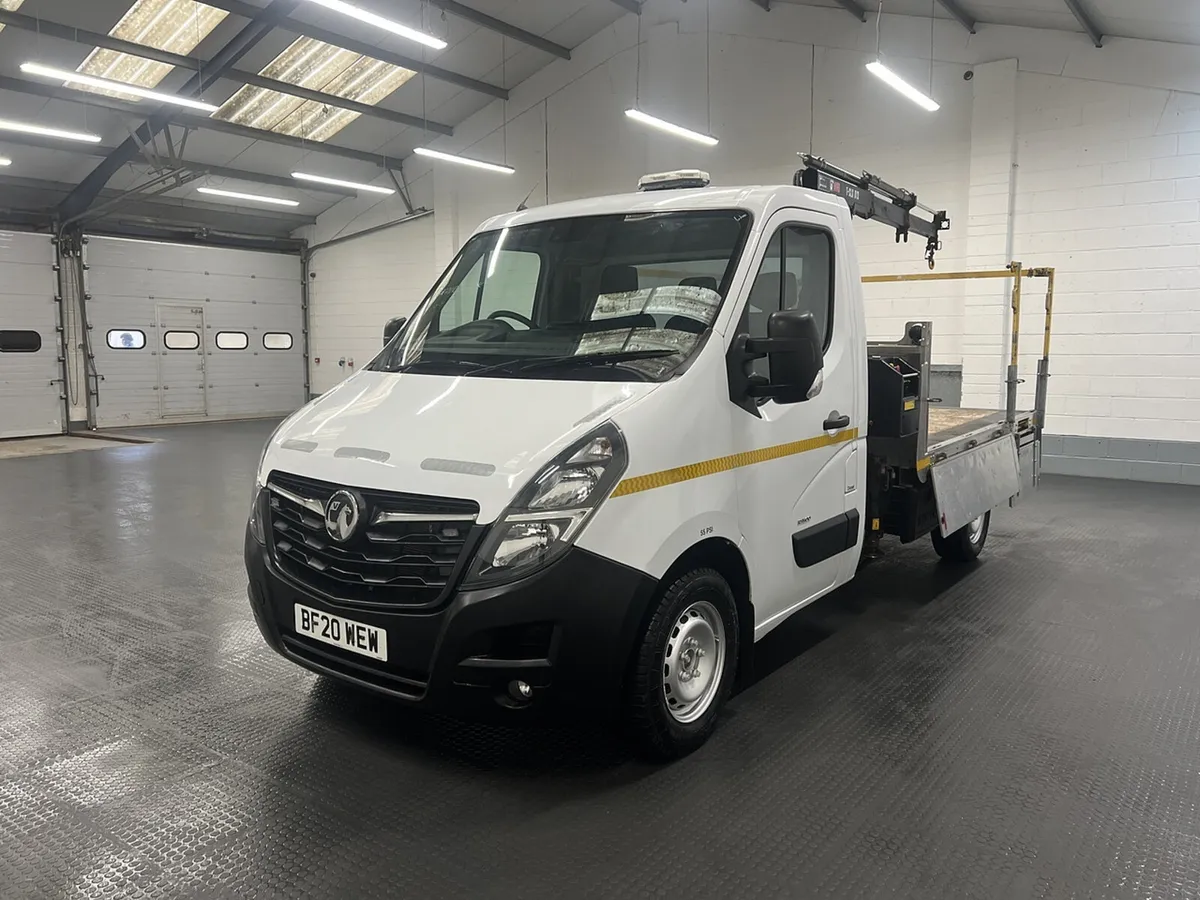 2020 Vauxhall Movano Dropside Van - Image 1