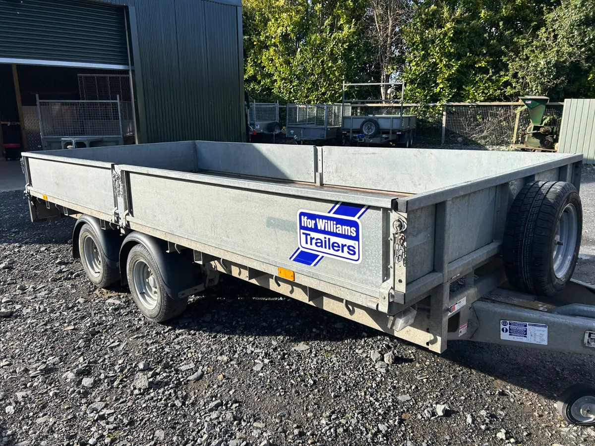 Ifor Williams 14x6,6 Dropside Trailer - Image 2