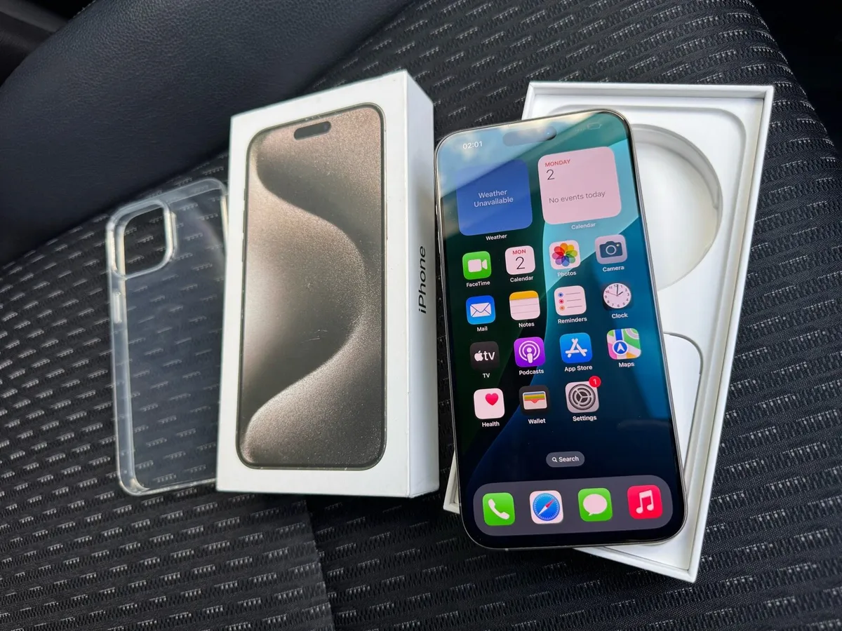 iPhone 15 Pro Max 256GB UNLOCKED - Image 1