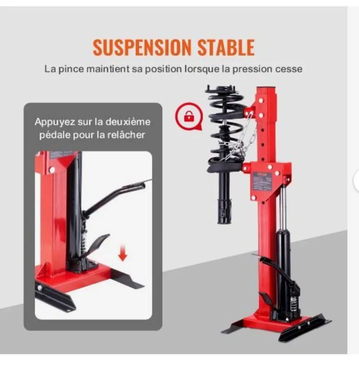 Strut Spring Compressor, 4.5 Ton/4499.6 kg - Image 4