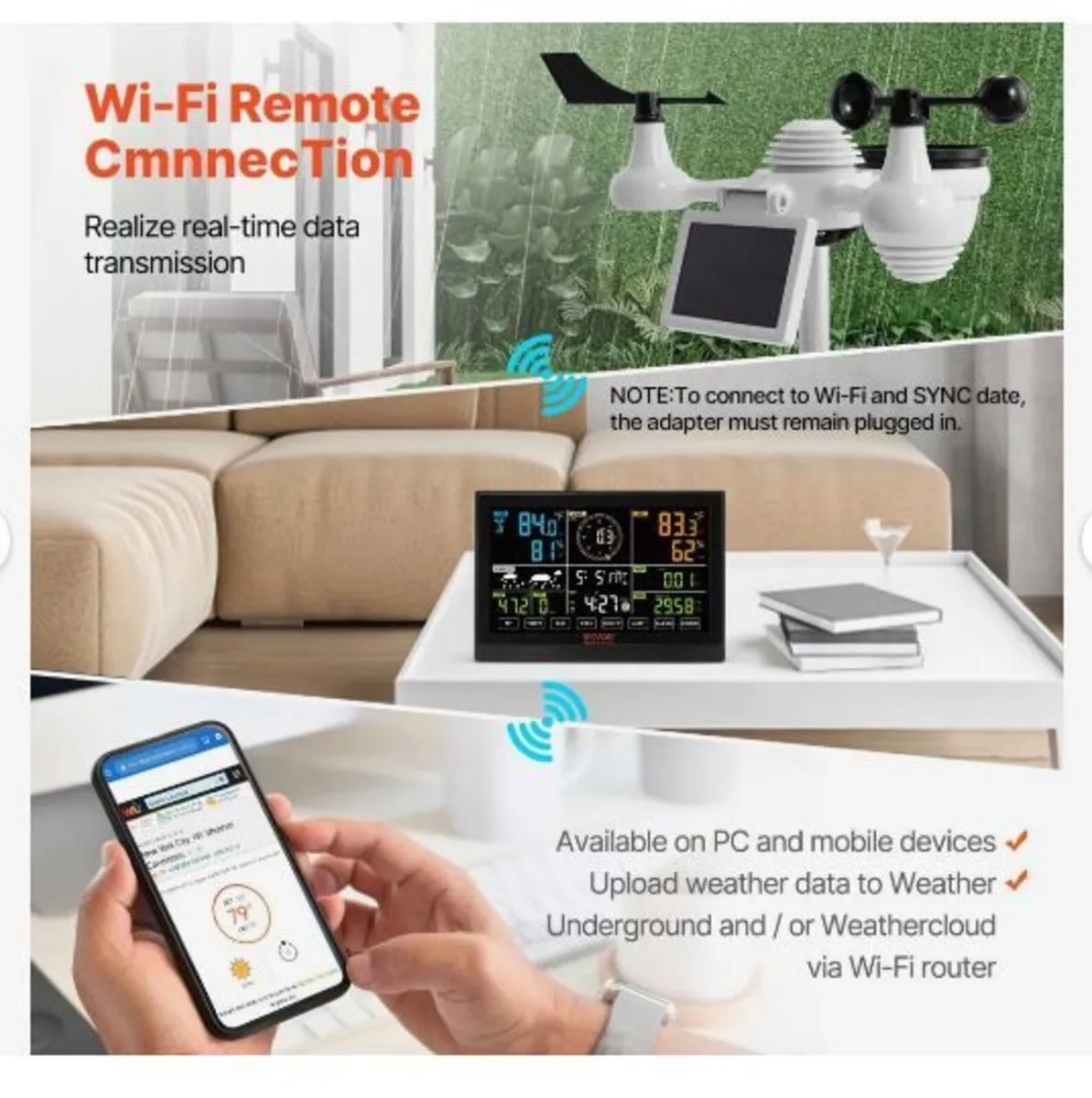 7-in-1 Wi-Fi Weather Station - Image 3