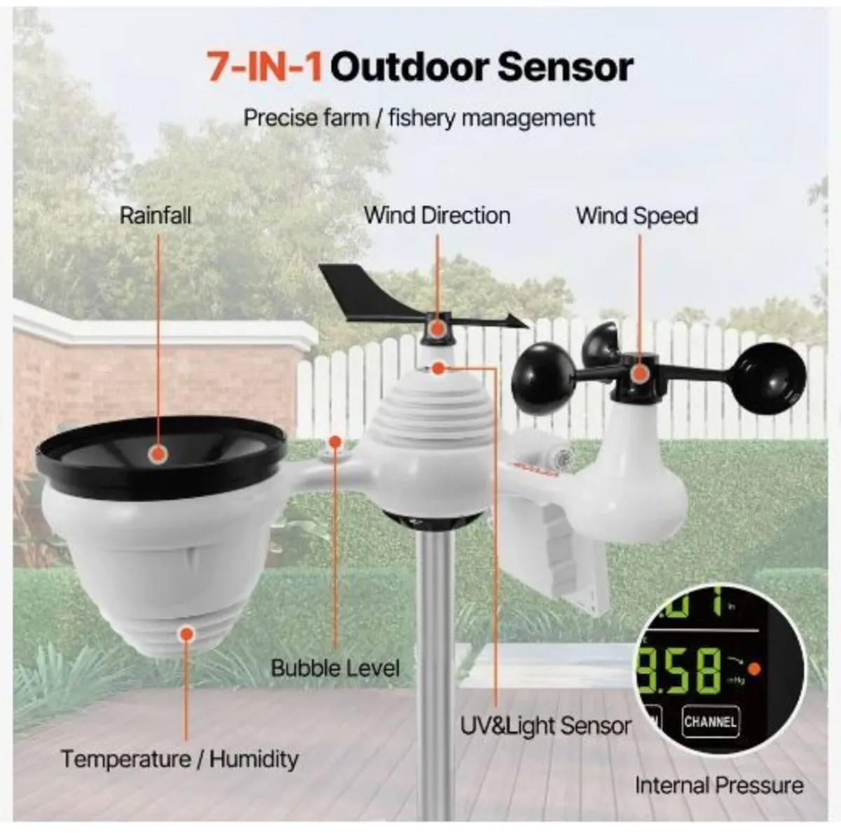 7-in-1 Wi-Fi Weather Station - Image 4