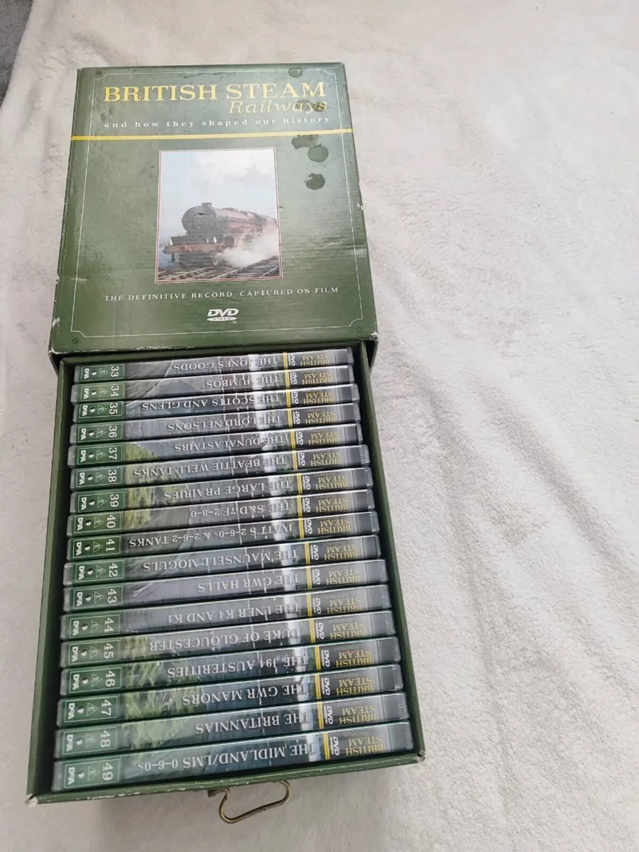 British Steam Railways Complete DVD & Magazine Col - Image 3