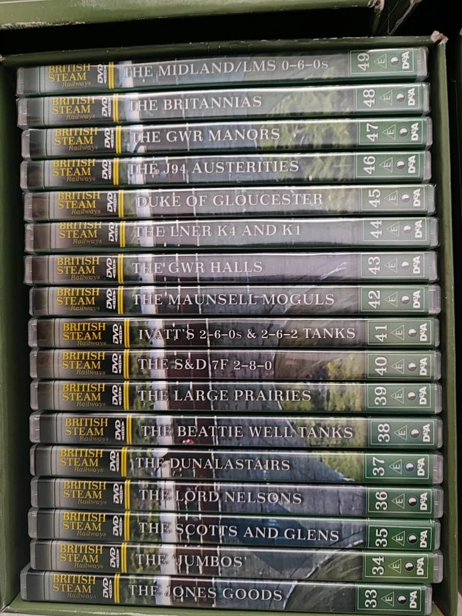 British Steam Railways Complete DVD & Magazine Col - Image 4