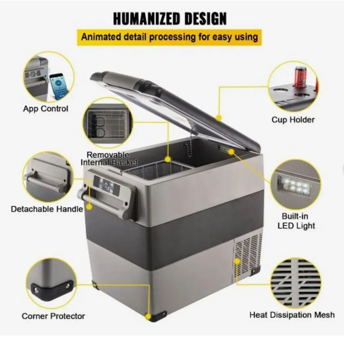Car Refrigerator 55L - Image 3