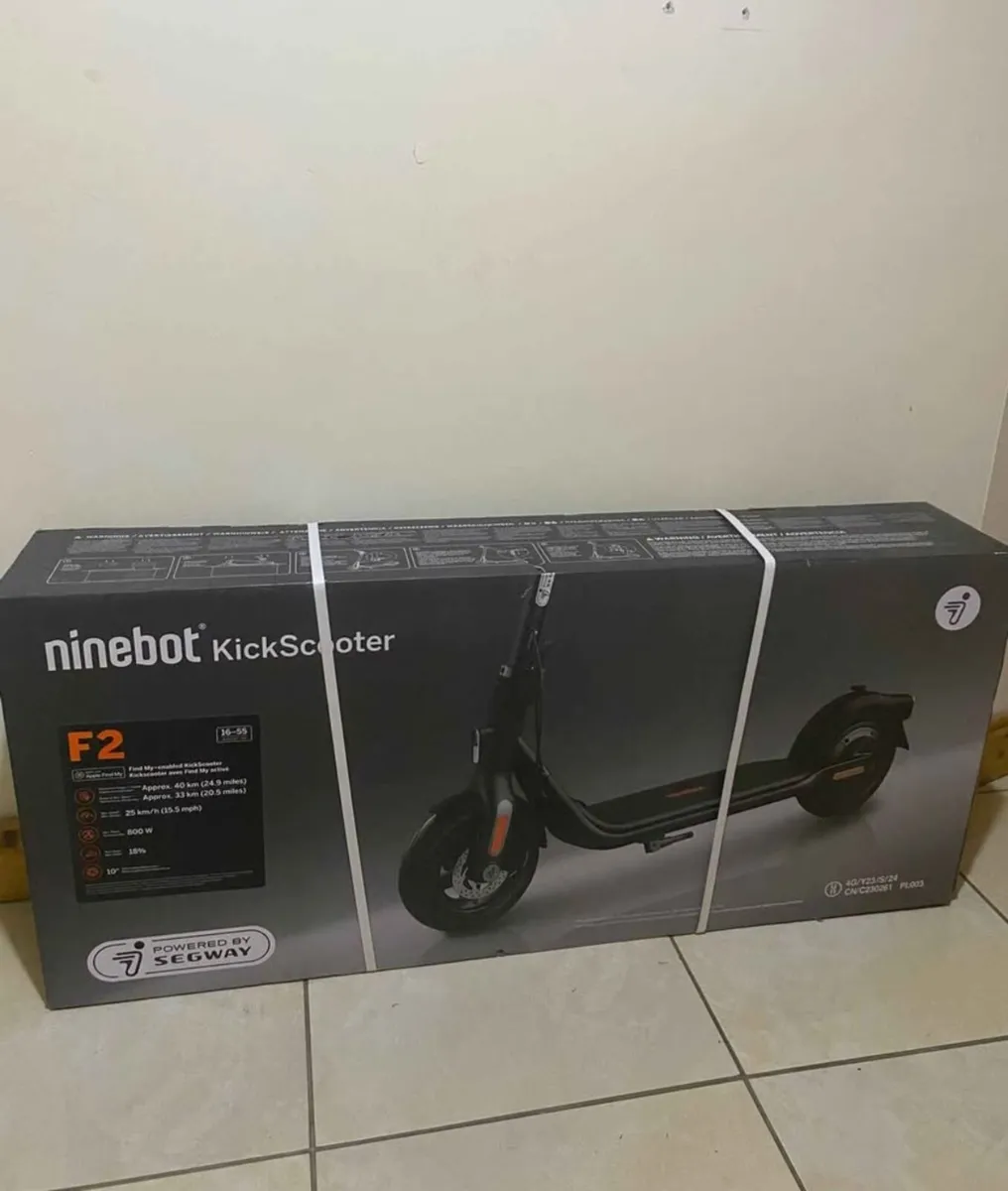 Ninebot KickScooter F2, - Image 1