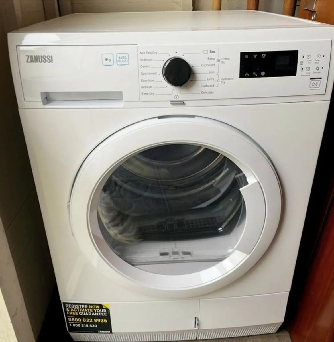 Zanussi 8KG Condenser Tumble Dryer - Image 1