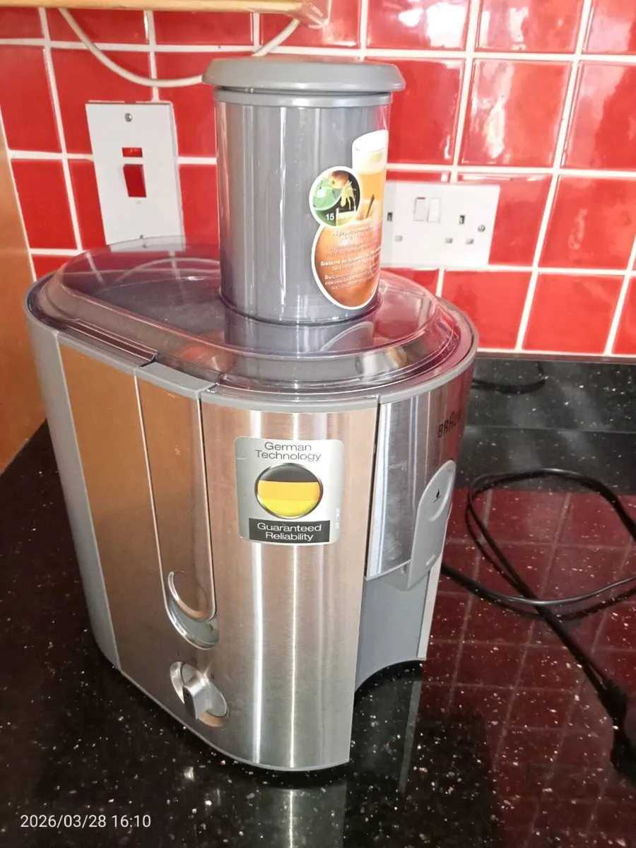 Braun juice maker - Image 1