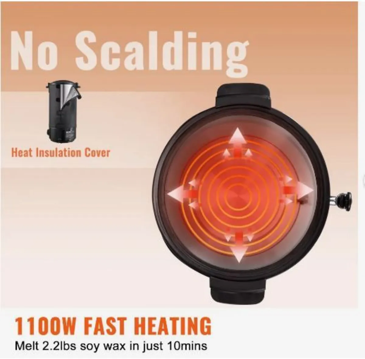 Wax Melter for Candle Making 10Liter - Image 2