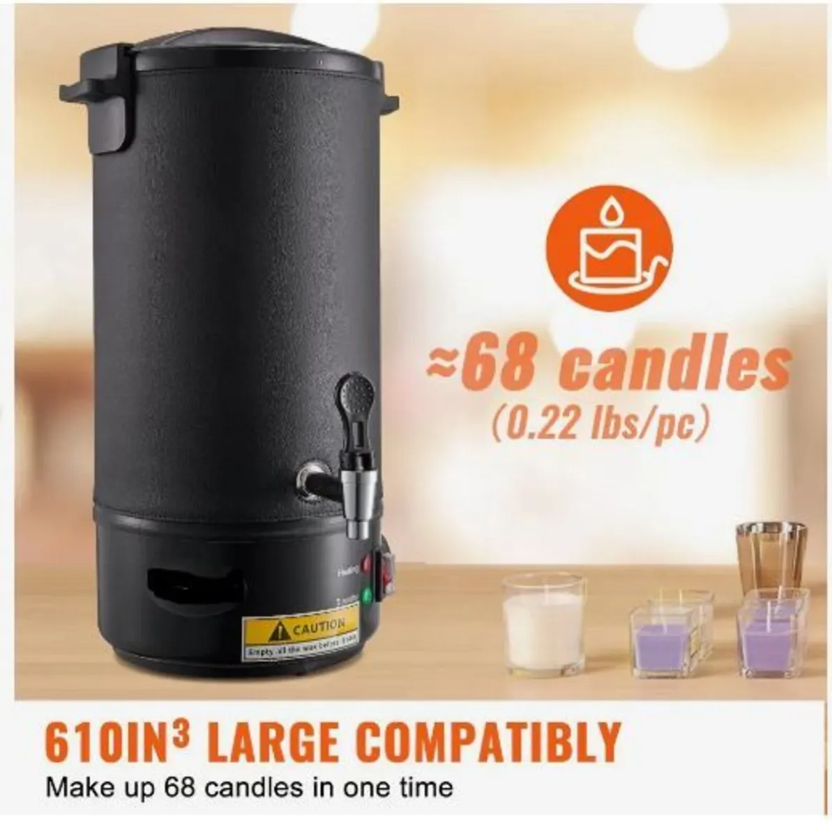 Wax Melter for Candle Making 10Liter - Image 4