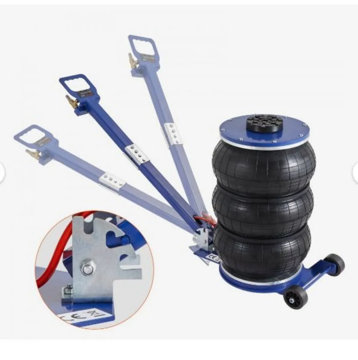 Air Jack, 5 Ton/11000 lbs Triple Bag Air Jack - Image 2