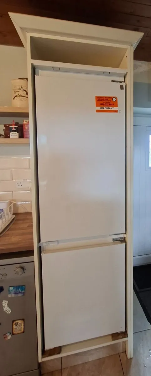 Integrated Fridge Freezer with free unit - Image 1