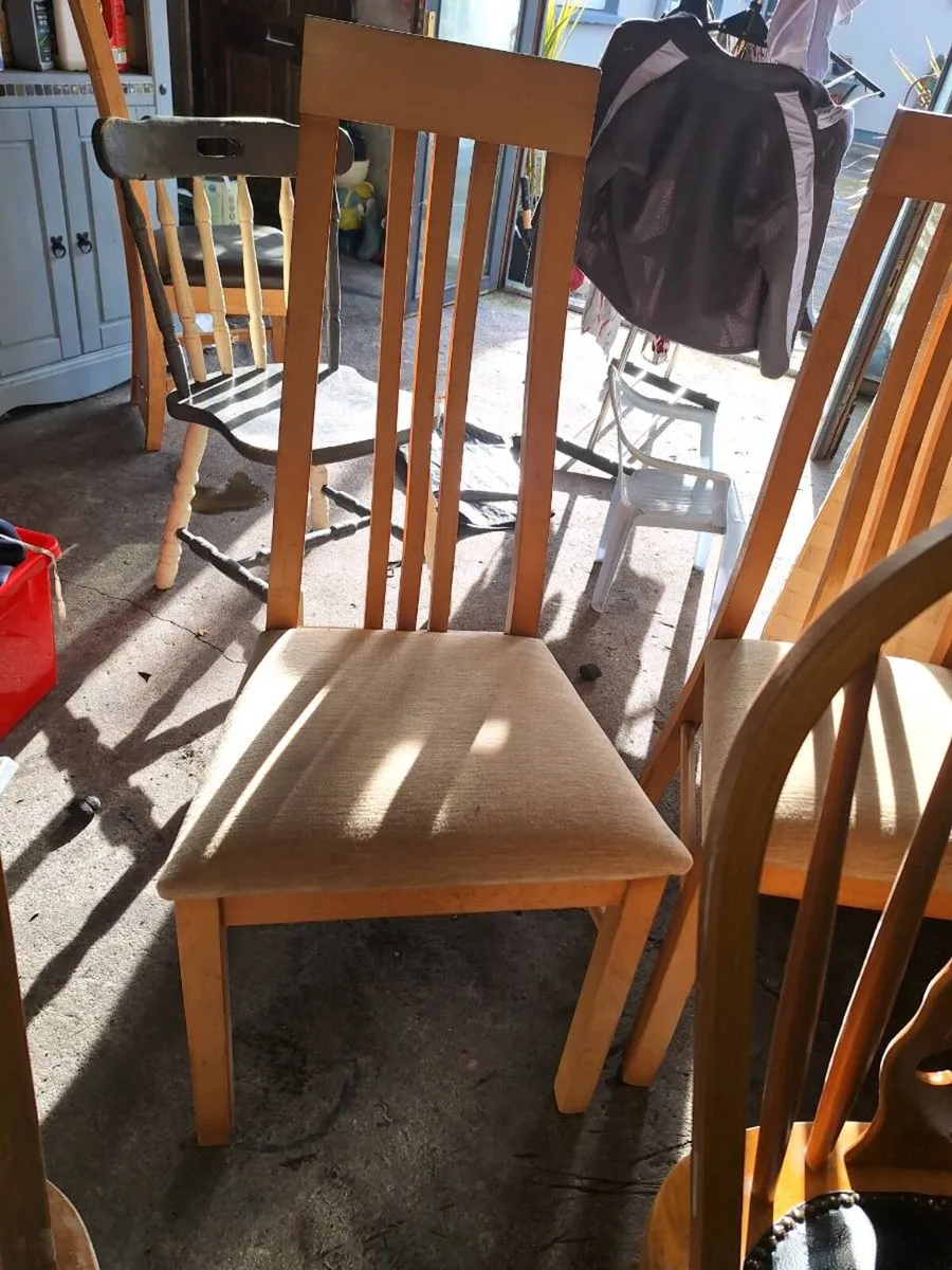 Dining kitchen chairs - Image 1