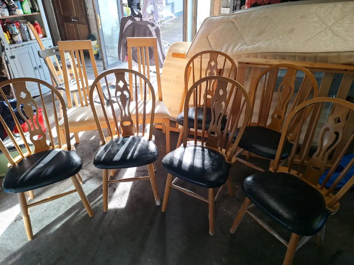 Dining kitchen chairs - Image 4