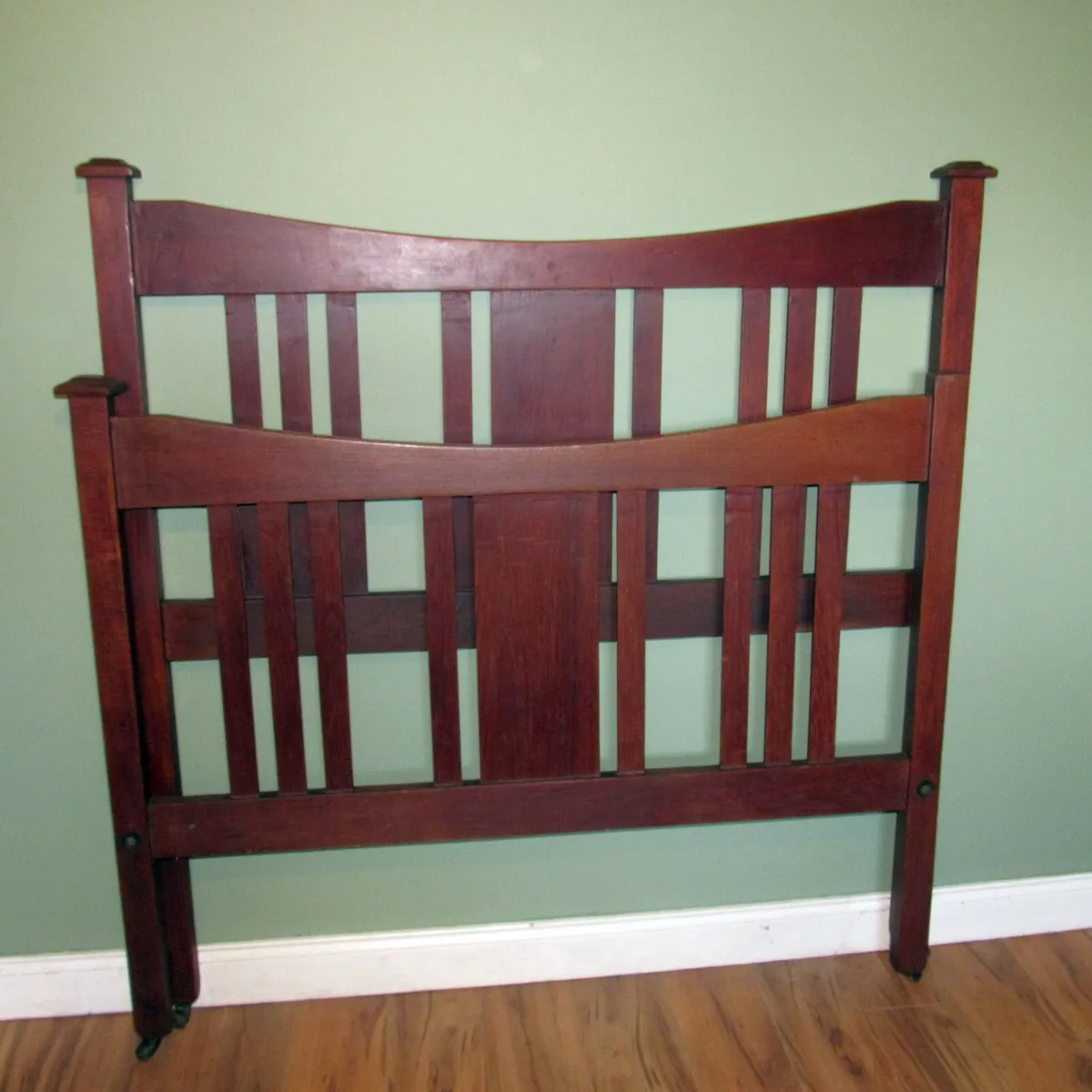 Solid Wood Headboard & Footboard – Double Bed
