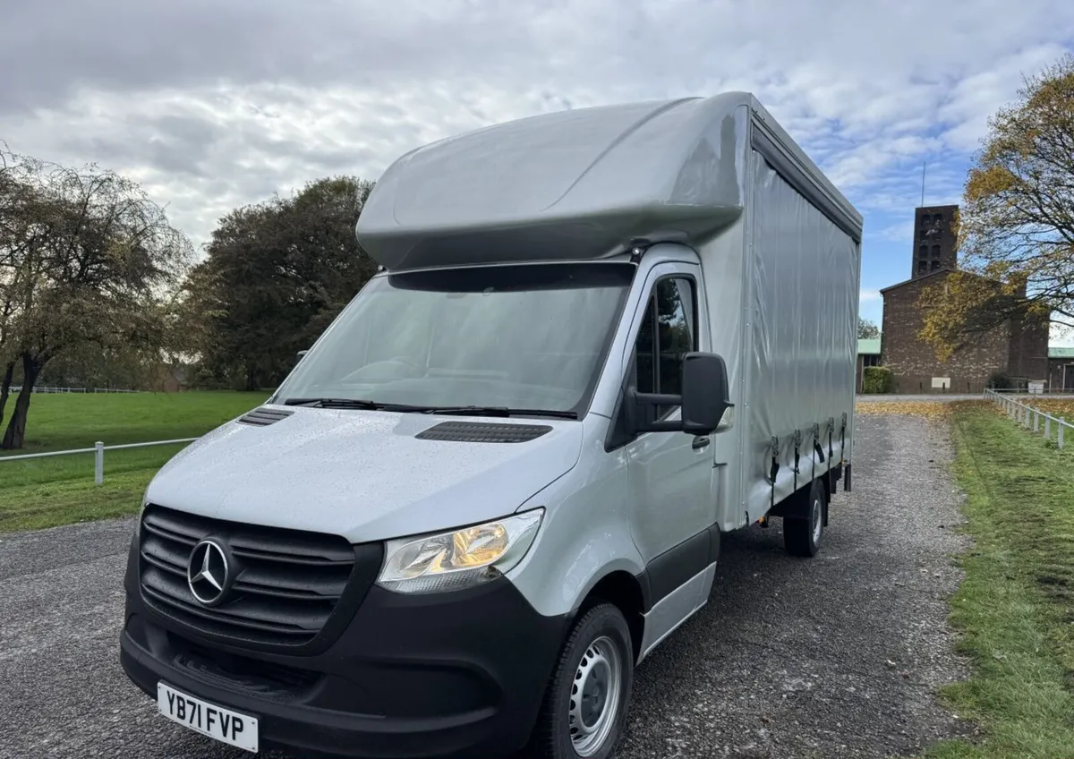 2022 Mercedes-Benz Sprinter Curtain Sider Van - Image 2