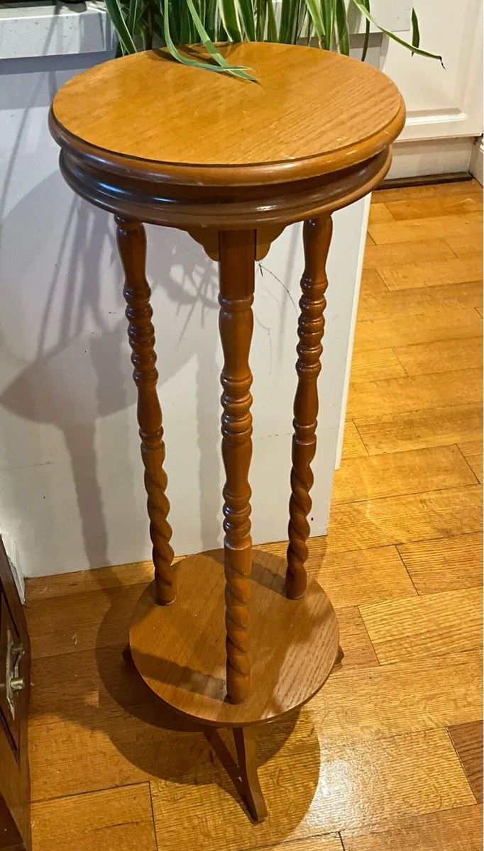 Wooden Plant Stand - Image 1