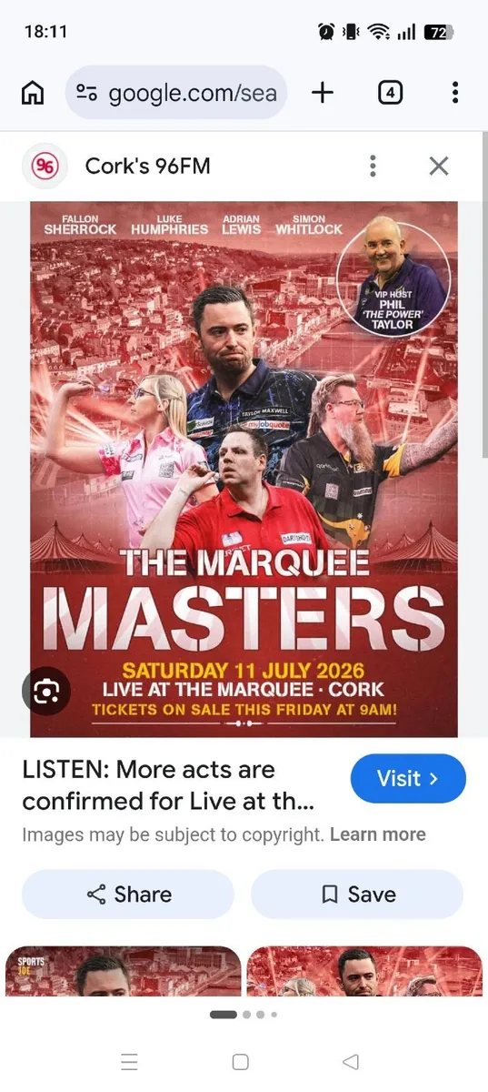 Darts tickets 🎫 2026 cork - Image 4