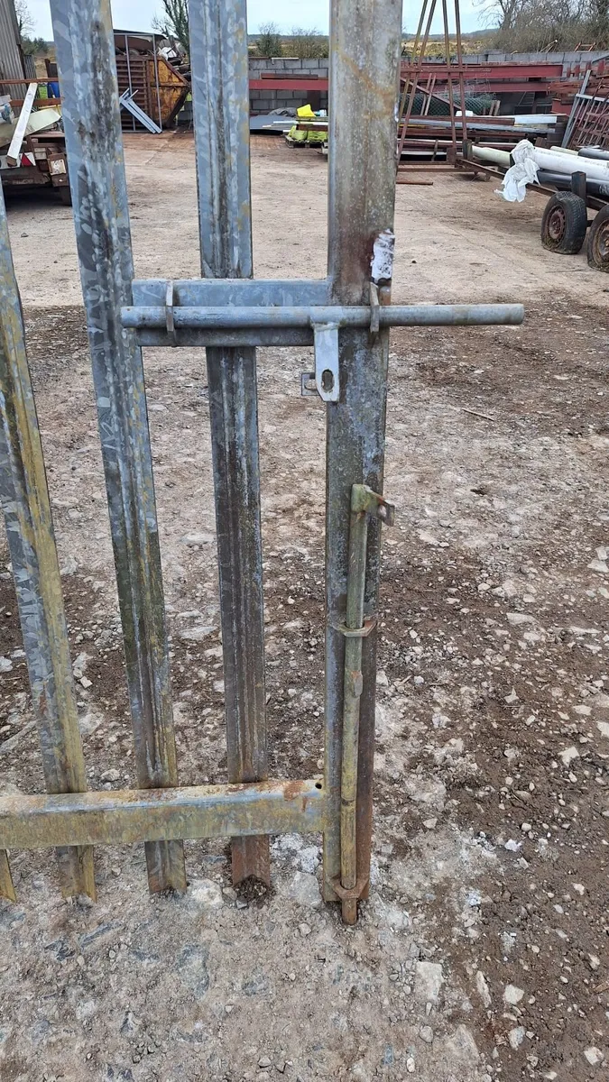 Palisade  gate with 8 fence frames - Image 2