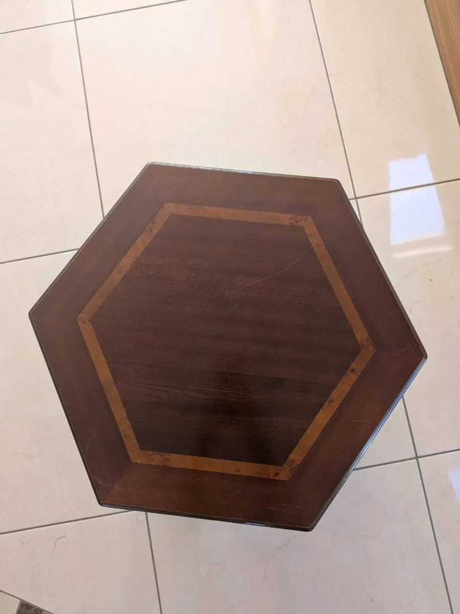 Hexagonal side table - Image 1