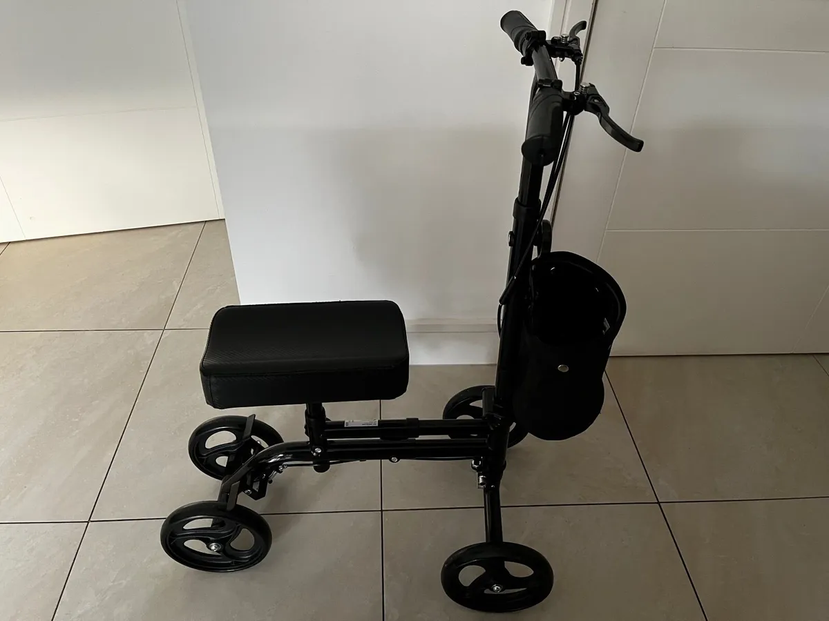 Knee scooter, shower stool and shower cast cover - Image 2