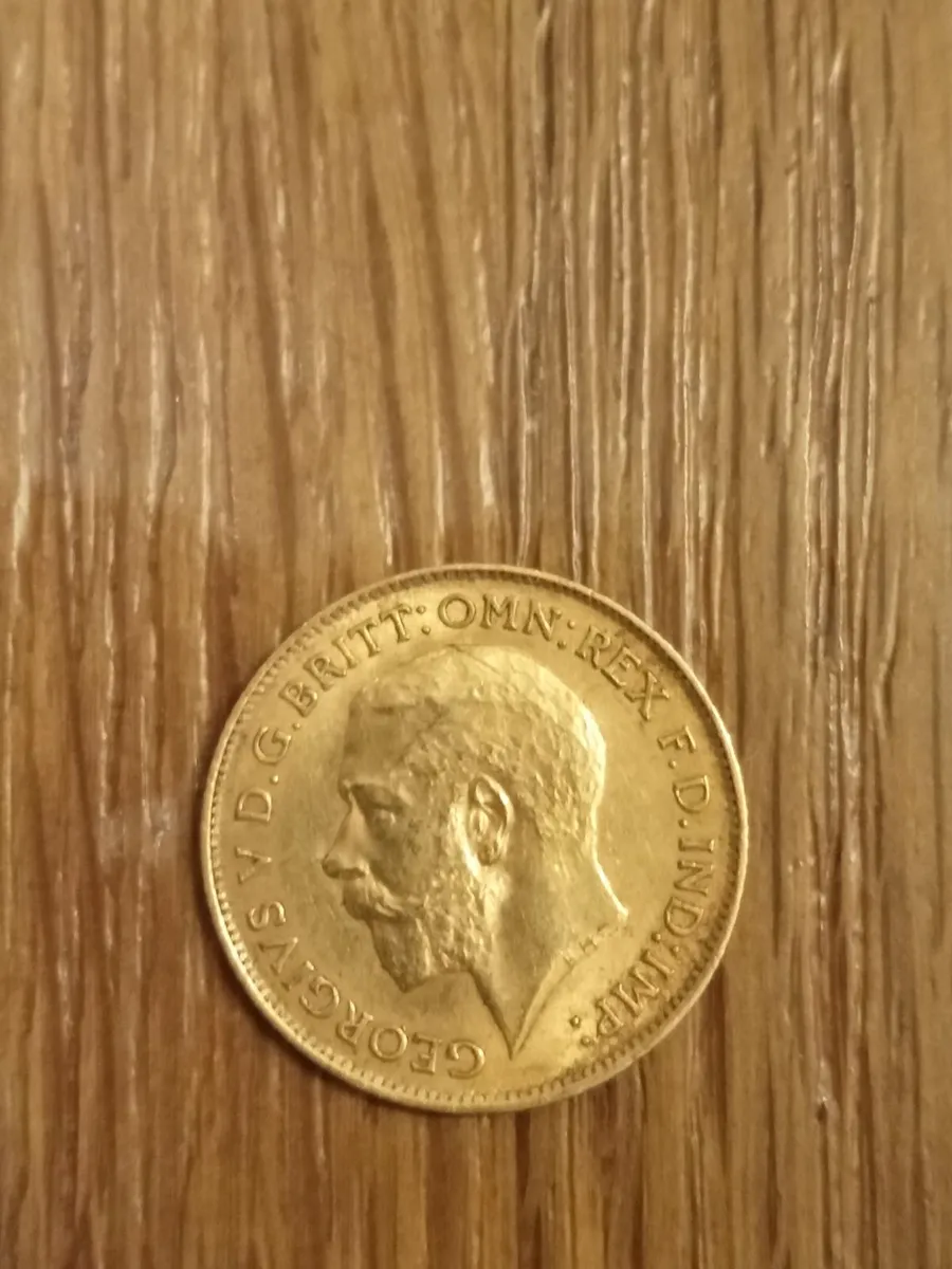 1912 gold half sovereign - Image 2