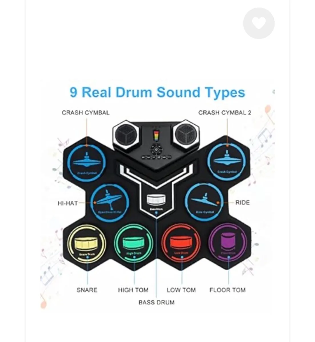 Roll up drum kit - Image 4