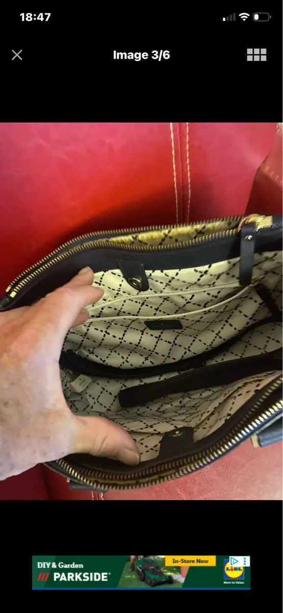 Kate Spade Leather Handbag - Image 3