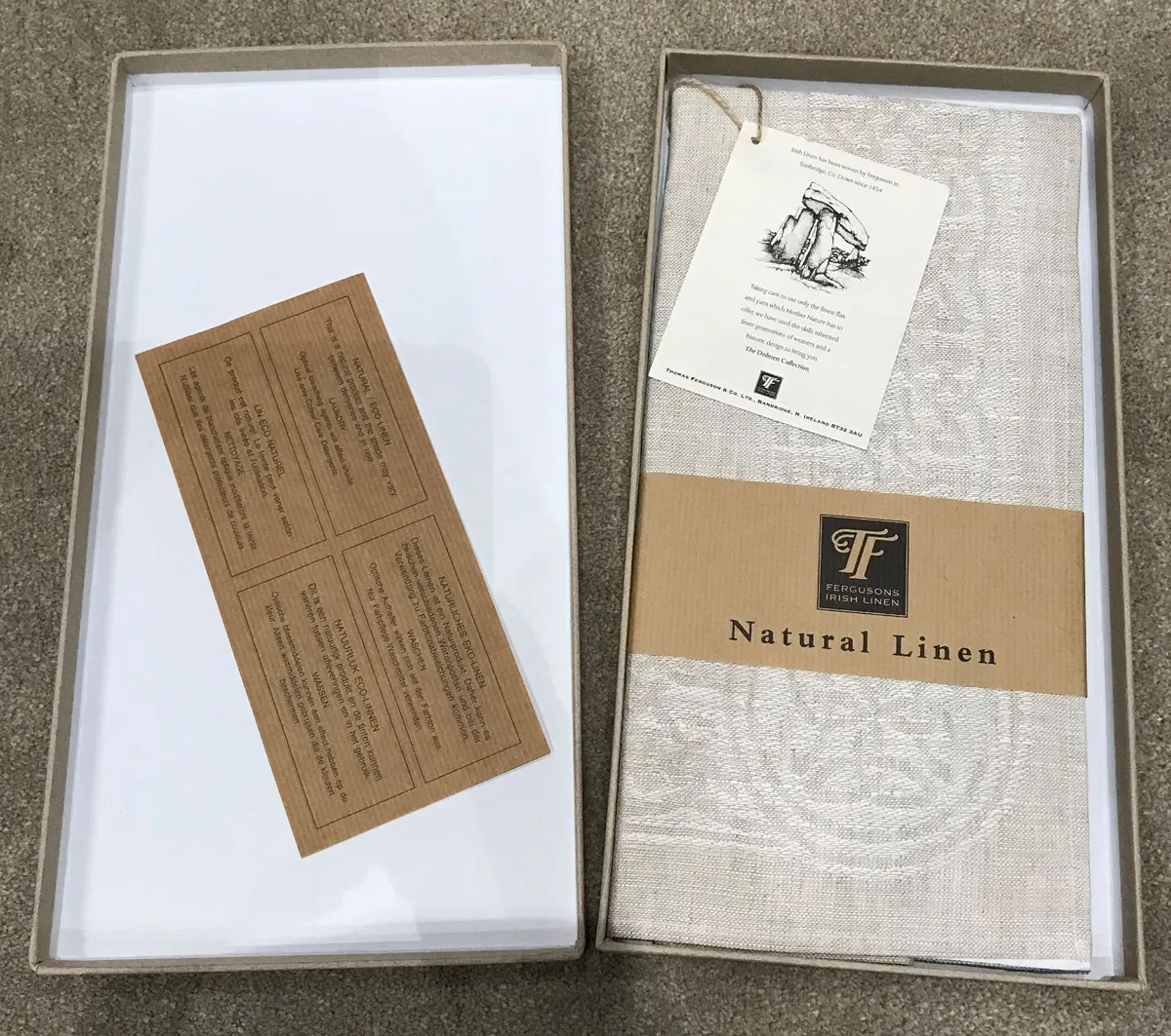 The Dolmen Collection: 4 Irish Linen Placemats NEW - Image 1