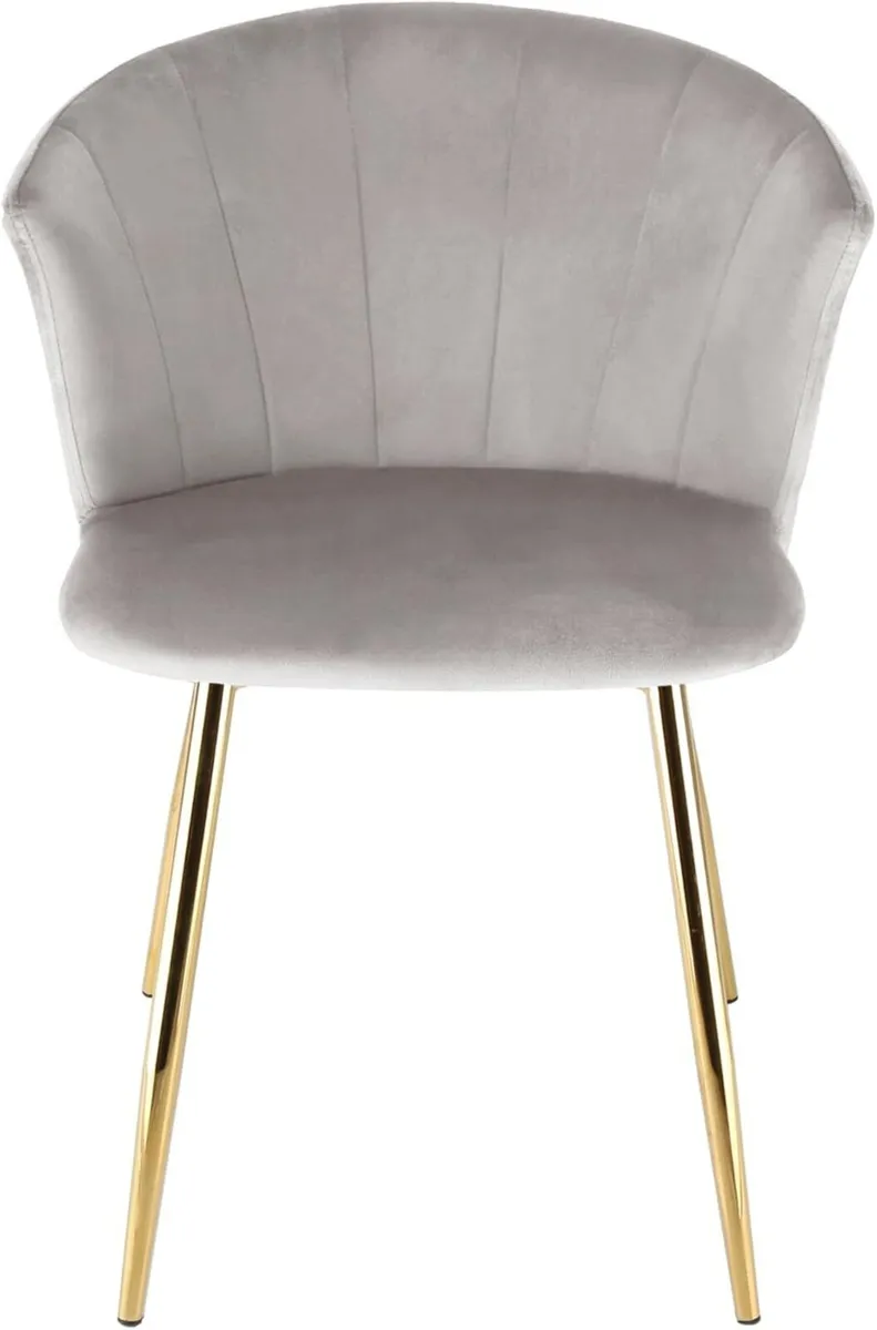 Dunel Accent Dining Chair with Petal Back - Image 4