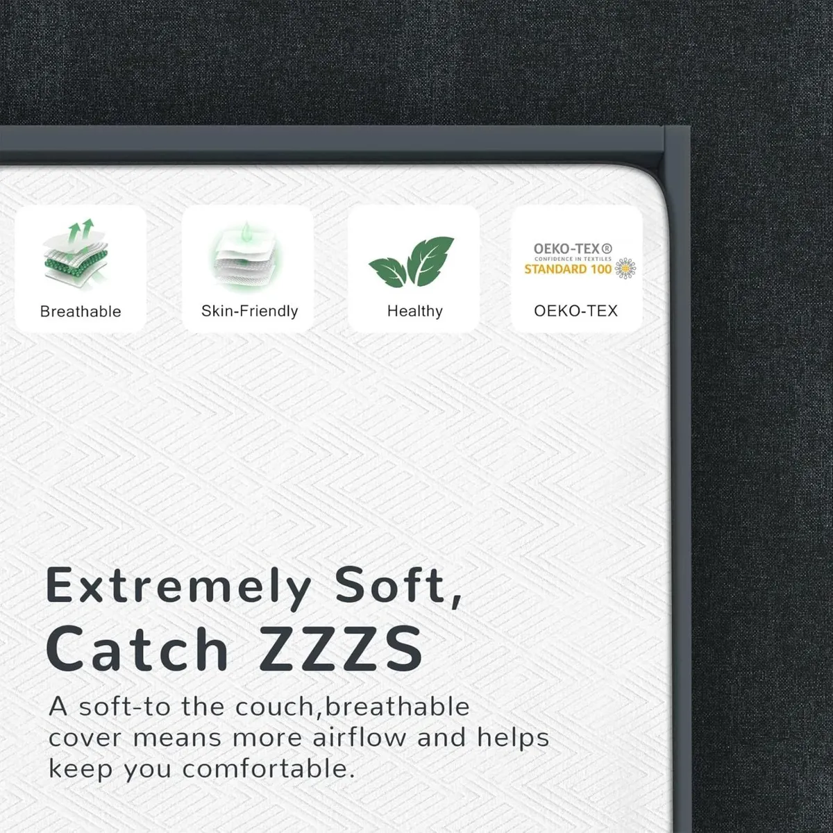 4FT Mattress Small Double 6 Inch Memory Foam in a - Image 4