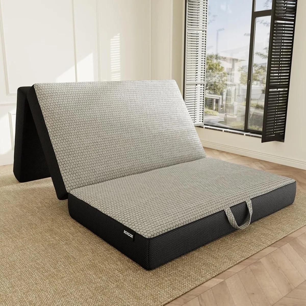 Single Mattress 190x90x15cm Memory Foam Foldable - Image 1