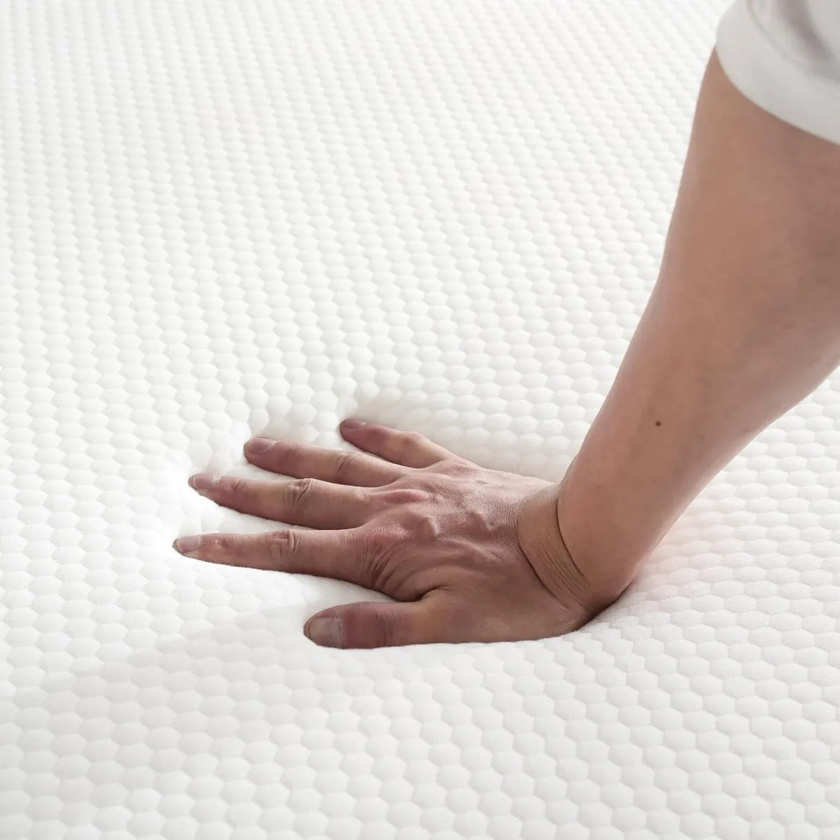 190x90x15cm Memory Foam Single Mattress High - Image 4