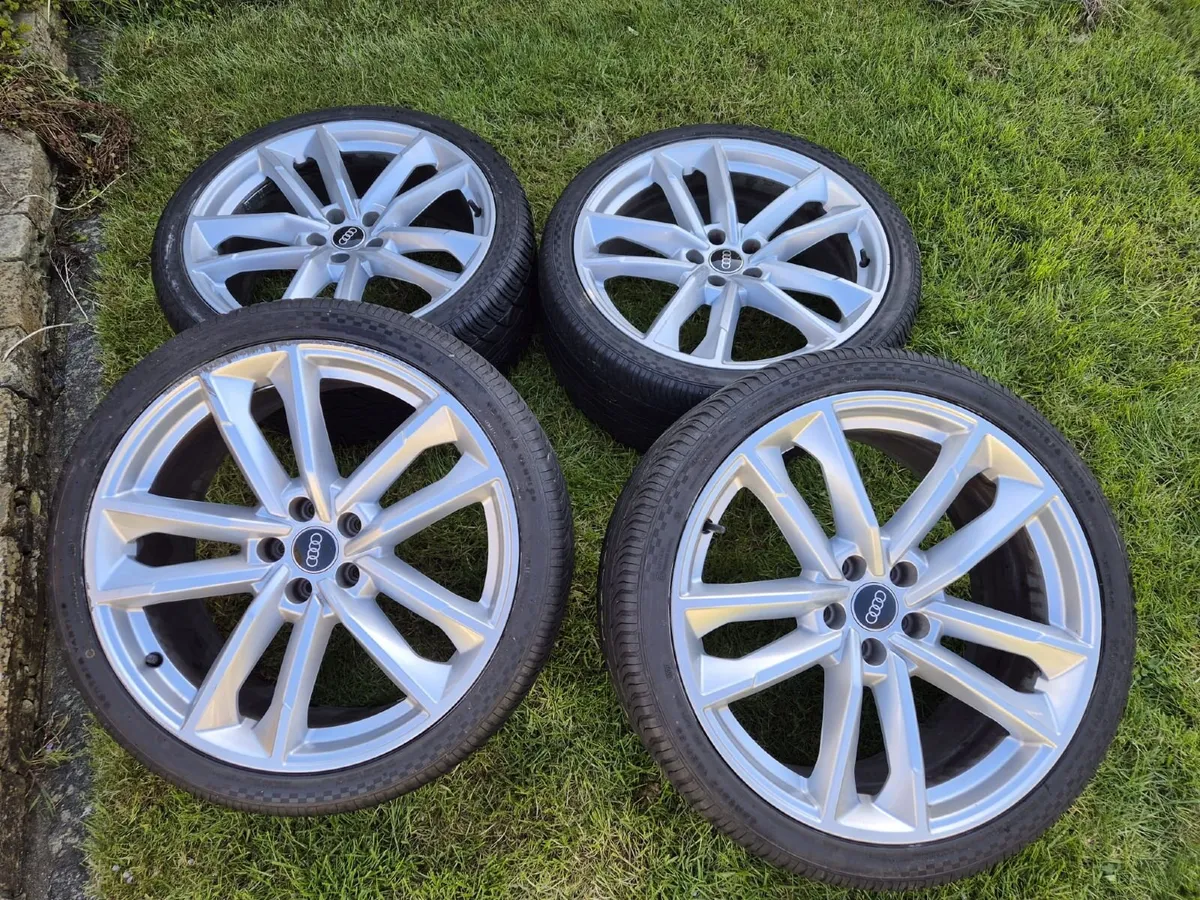 20" Audi Alloys and Tyres - Image 1