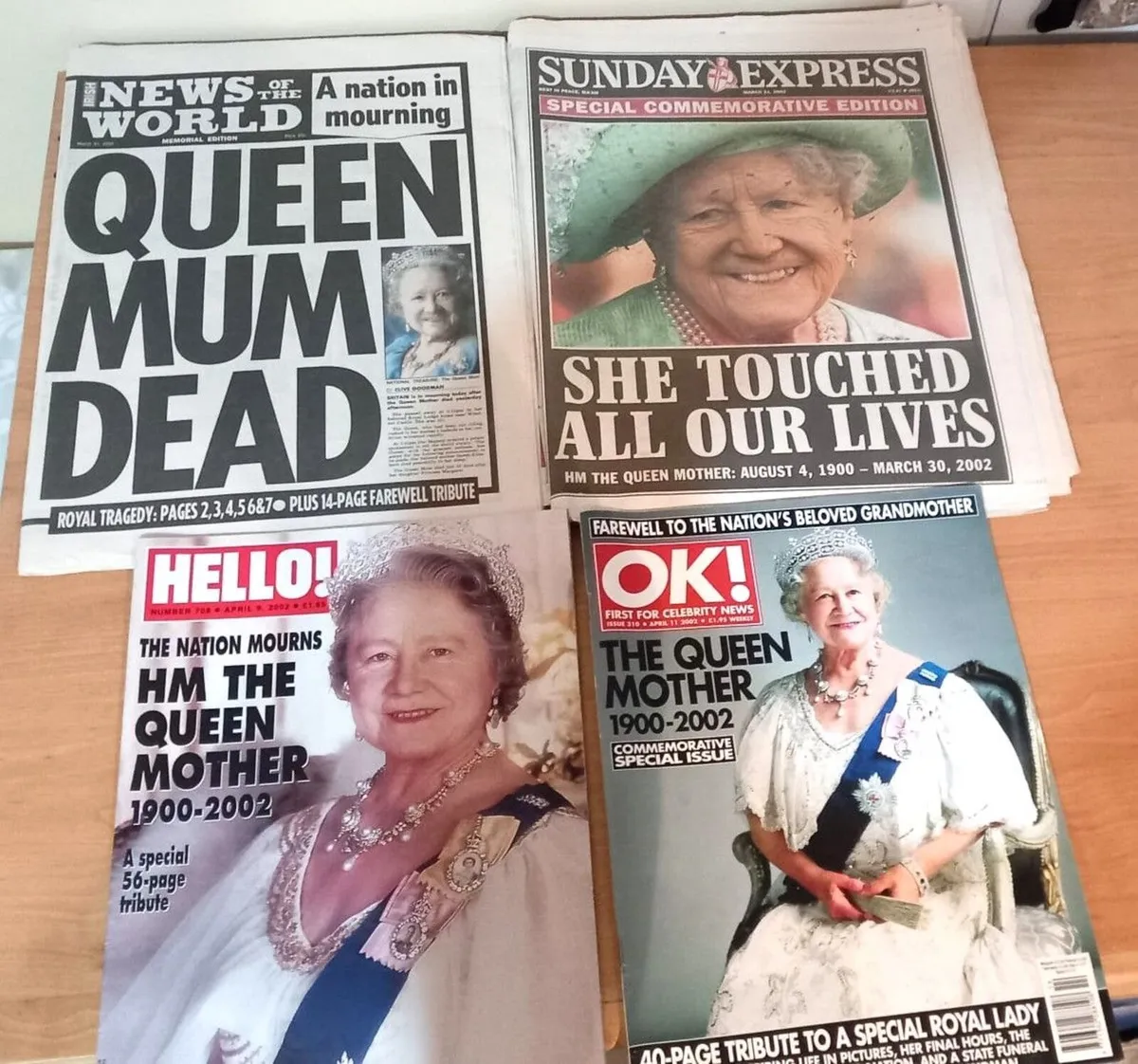 Queen Mother Tribute Magazines & Newspapers - Image 1