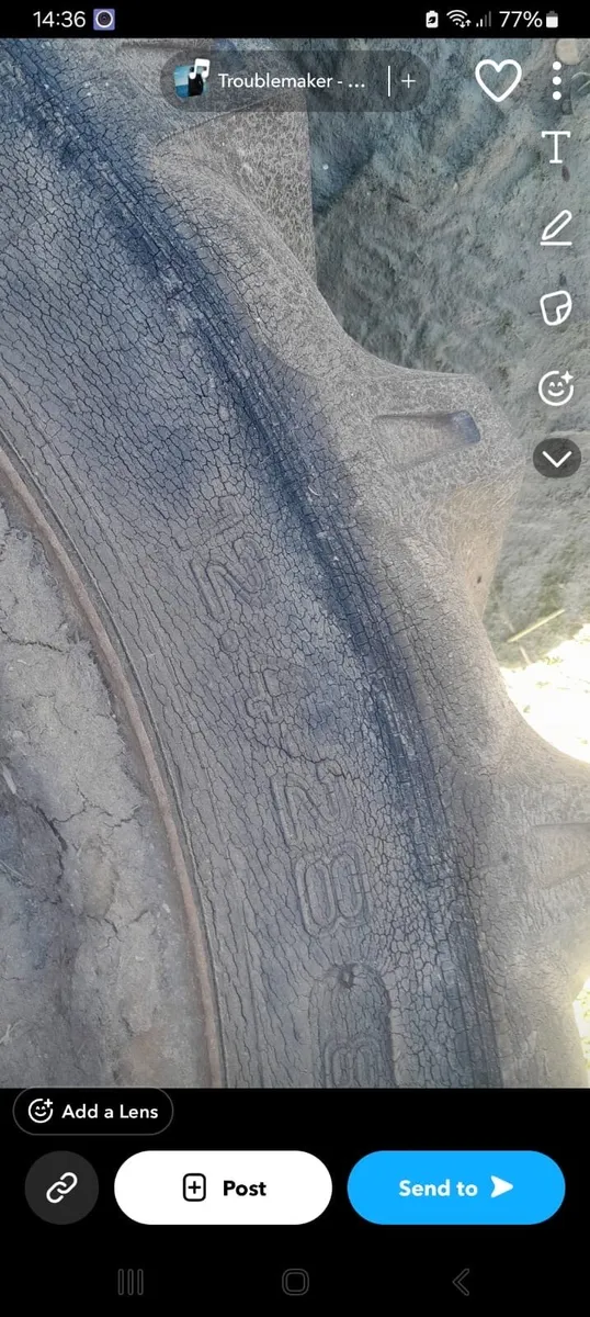 Tyres and rims off a 35 - Image 1