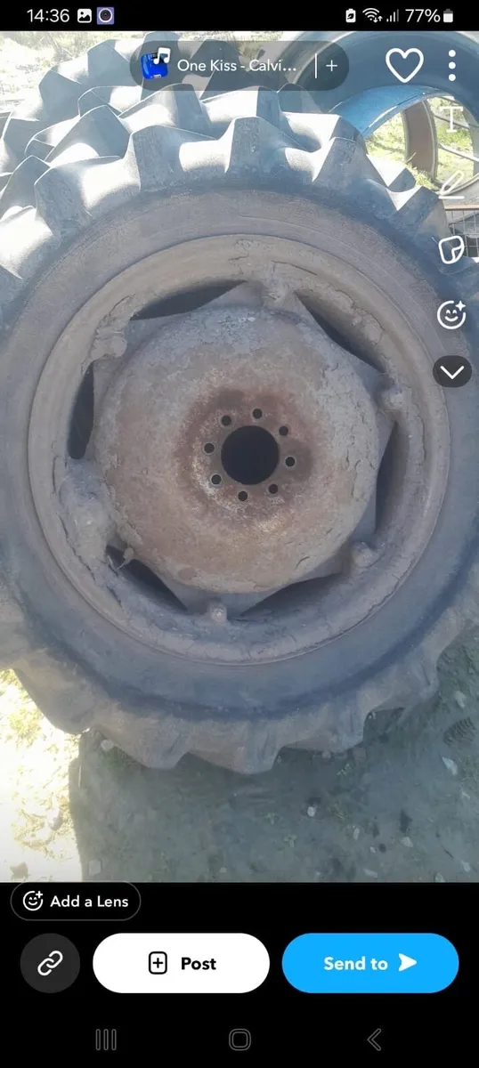 Tyres and rims off a 35 - Image 3