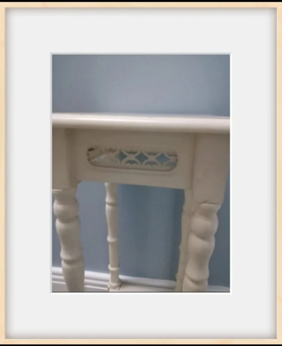 Small Lamp/Plant Table - Image 2