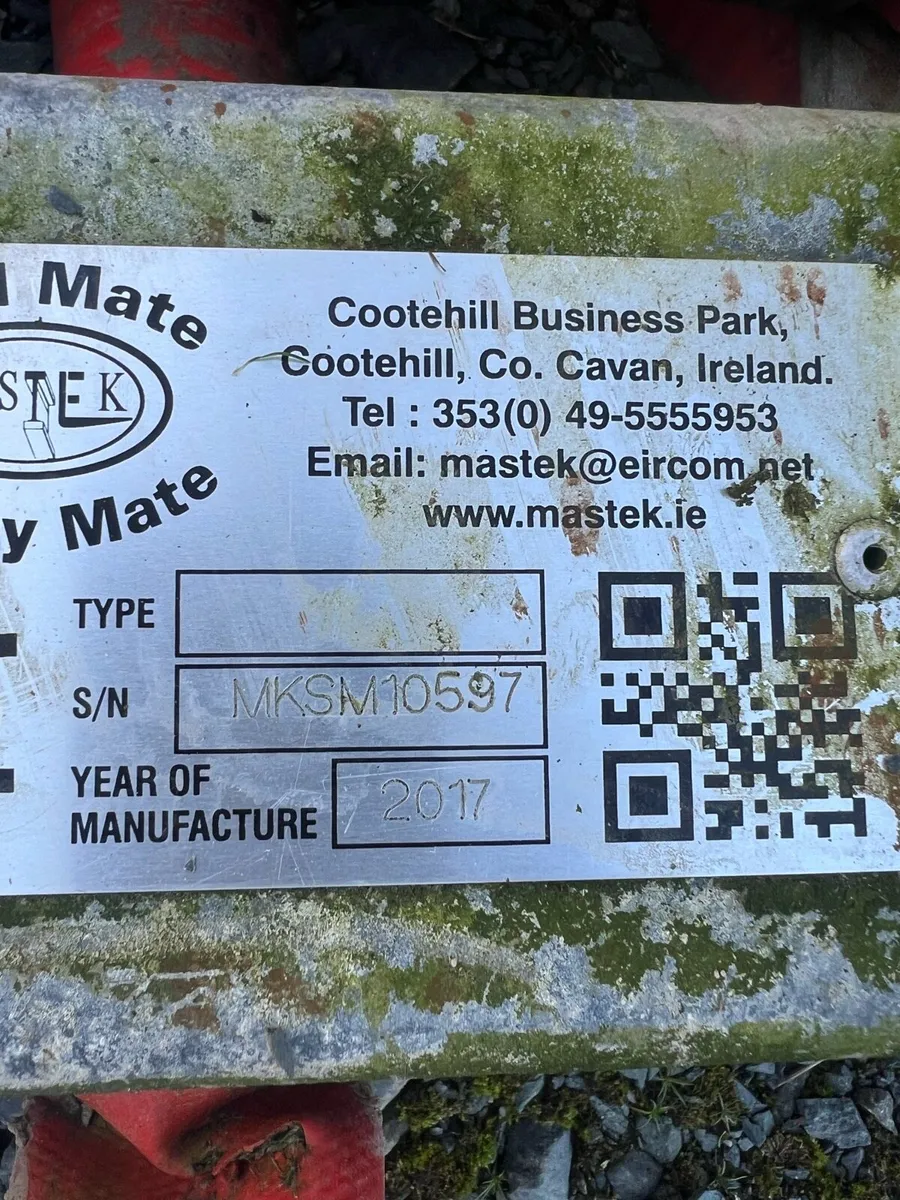 Mastek 7.5M Dribble Bar BACK DOOR MOUNTED - Image 2