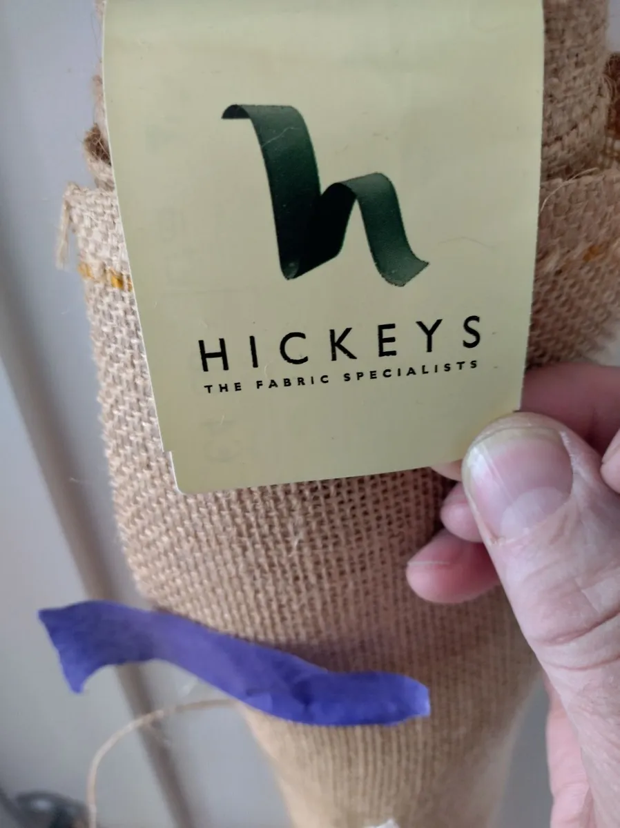 Hessian / 100%  Jute material. - Image 2