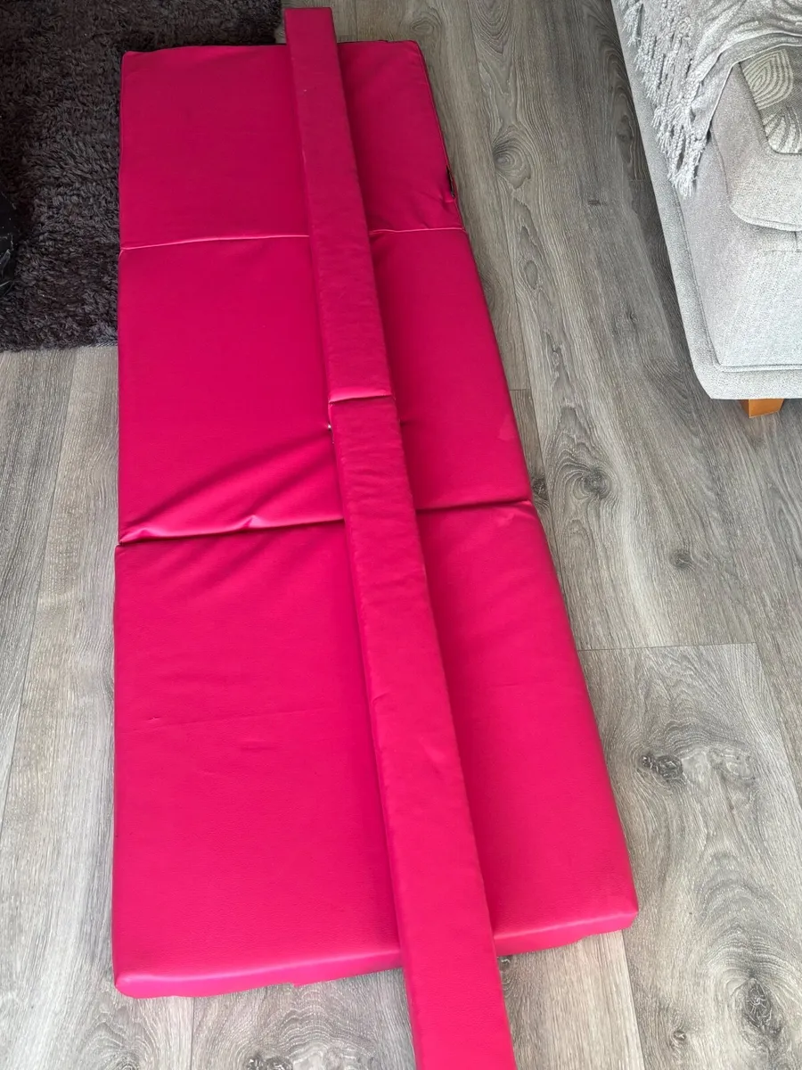 Gymnastics mat and beam - Image 1