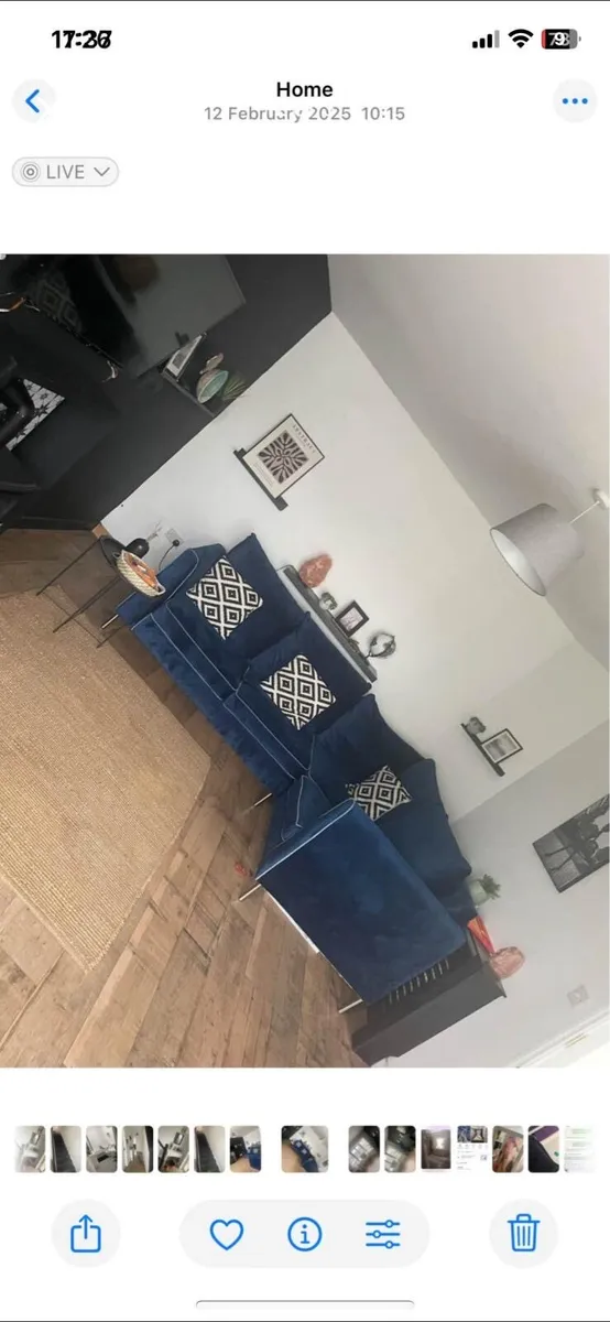 L shape couch - Image 1