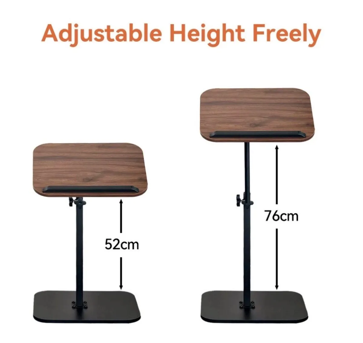 NEW C Shaped Side End Coffee Laptop Table - Image 4