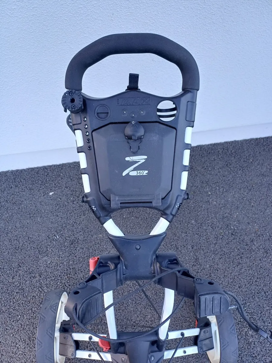 Golf Manual Push Trolley Big Max 3 Wheel - Image 2