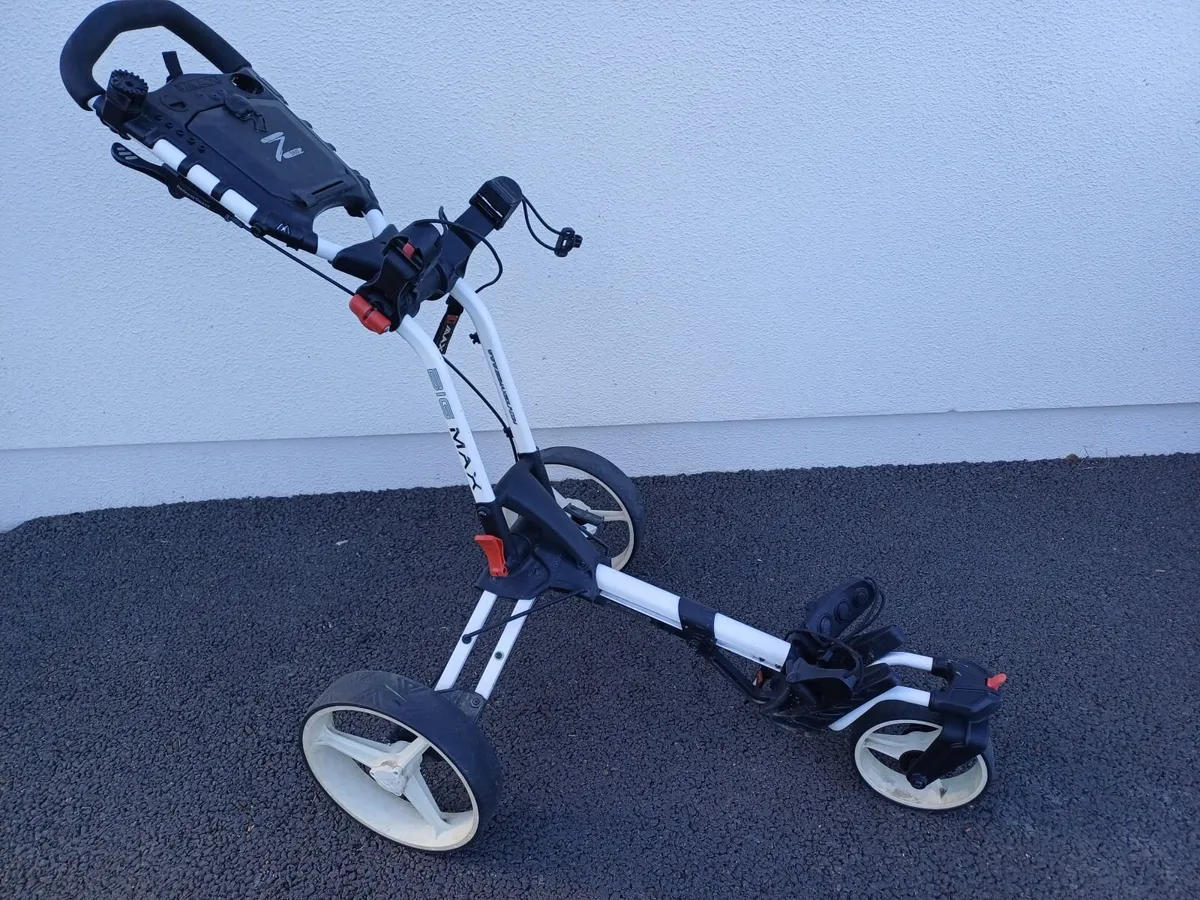 Golf Manual Push Trolley Big Max 3 Wheel - Image 1
