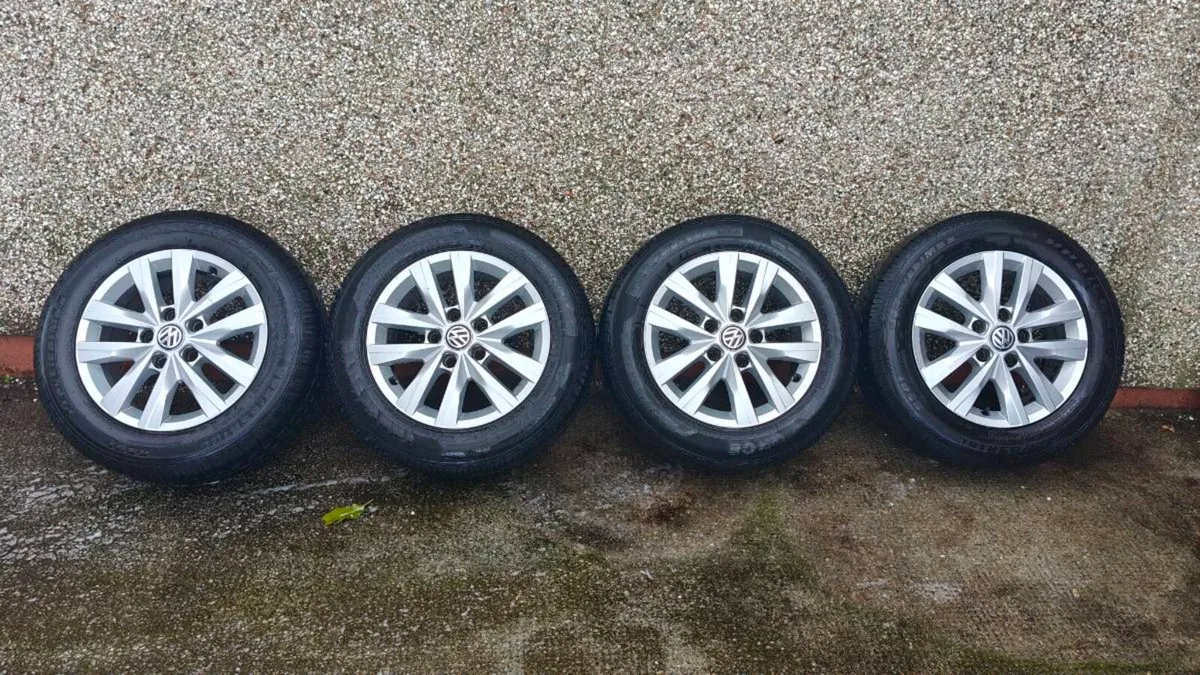 VW Genuine 16" Clayton Alloy Wheels - Image 1