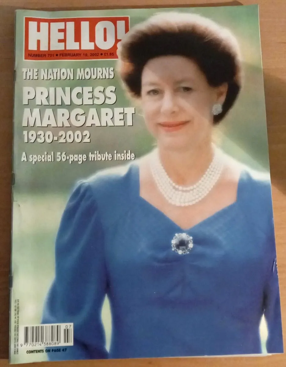 Princes Margaret - 56 pg Tribute Edition of HELLO - Image 1